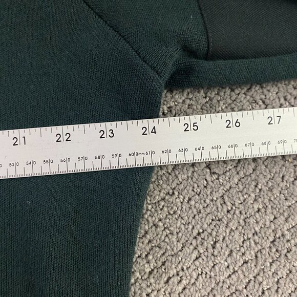 NWOT Logistik Sweater Men's XL Elbow Patch Military Commando Wool Green - Picture 5 of 6